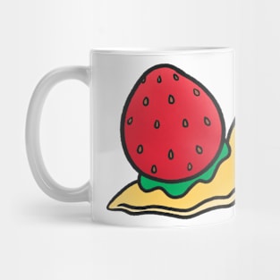 Strawberry snail Mug